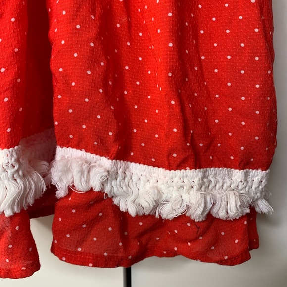 Girl’s Jessica Simpson Rayon Tassel Tank Top - Picture 6 of 12